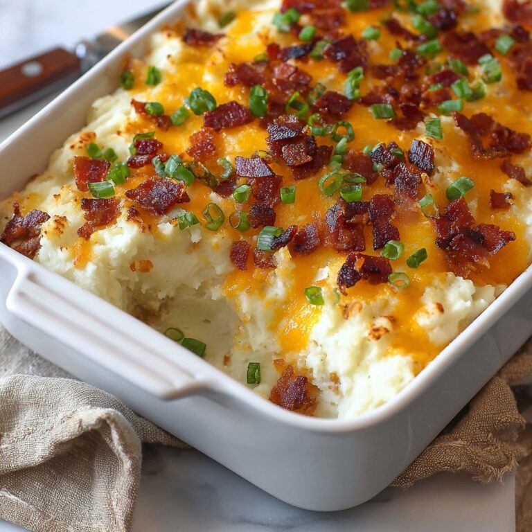 Loaded Mashed Potatoes Casserole: The Ultimate Comfort Food Recipe