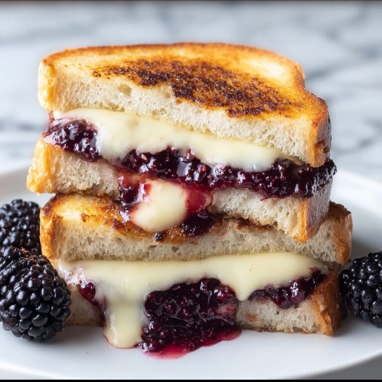 Balsamic Blackberry Bliss Grilled Cheese Recipe