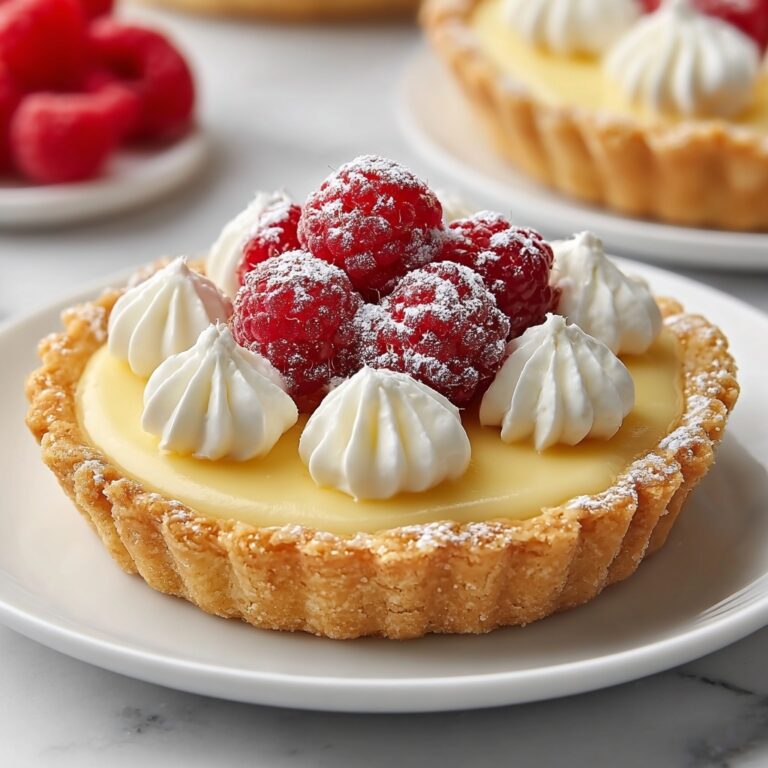 Rich White Chocolate Mousse Tart Recipe