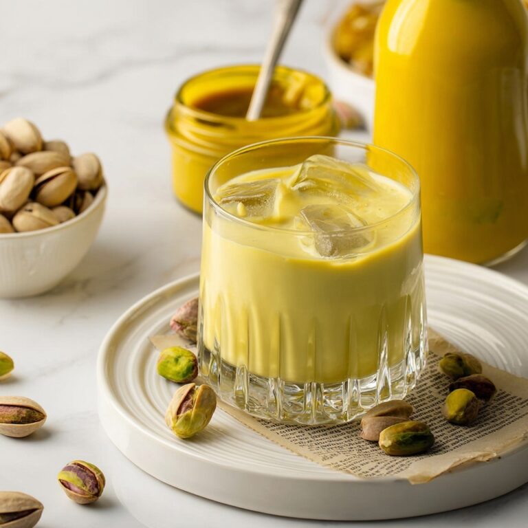 Homemade Dairy-Free Pistachio Cream Liqueur Recipe