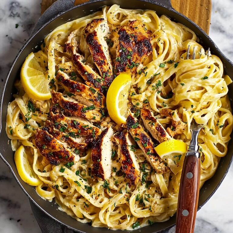 Creamy Lemon Chicken Pasta Recipe