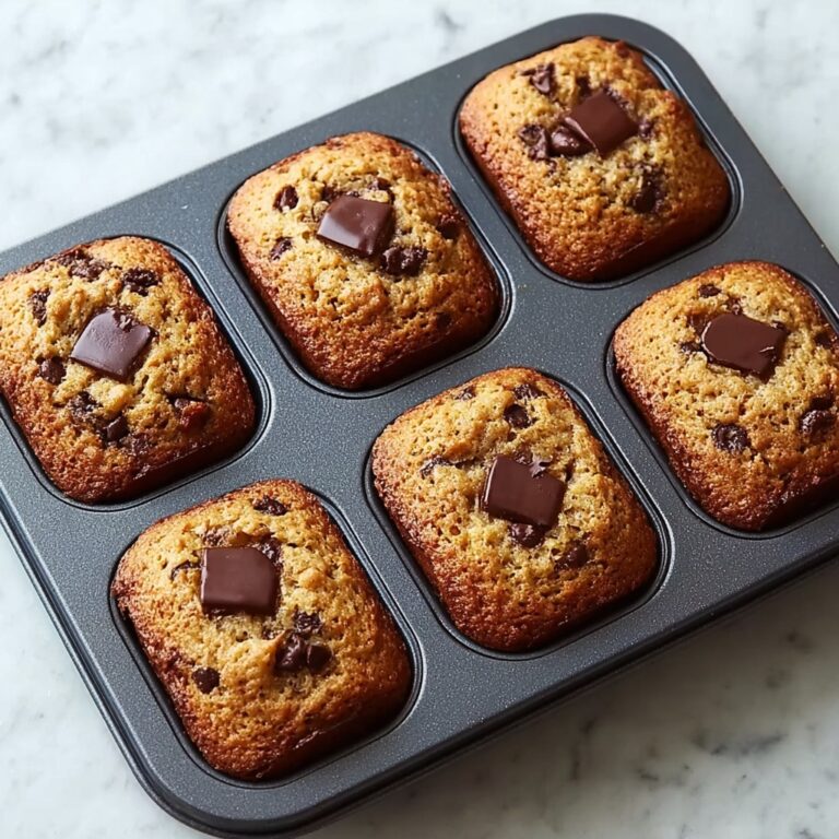 Mini Chocolate Chip Banana Bread Recipe
