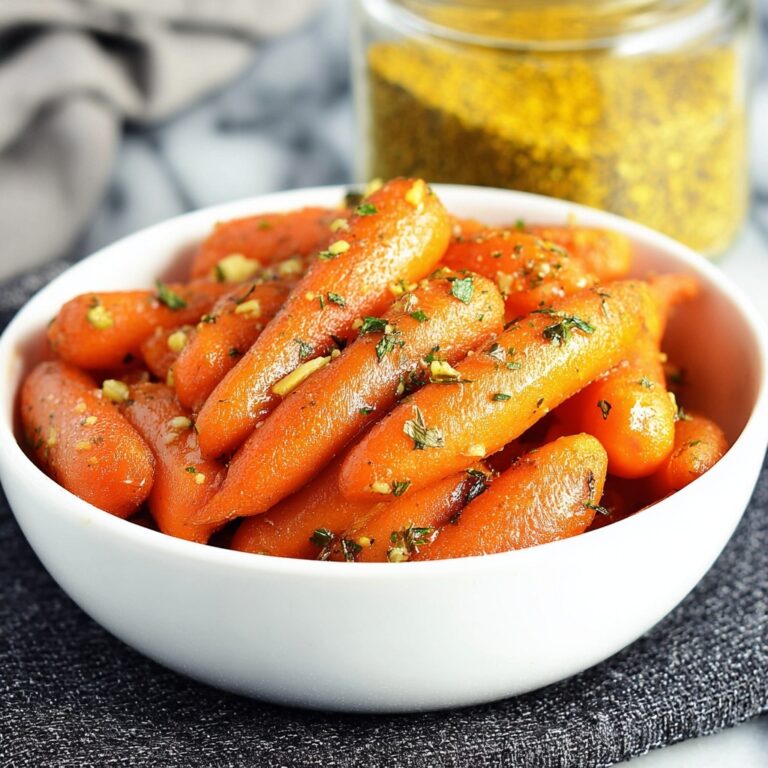Garlic Roasted Carrots Recipe
