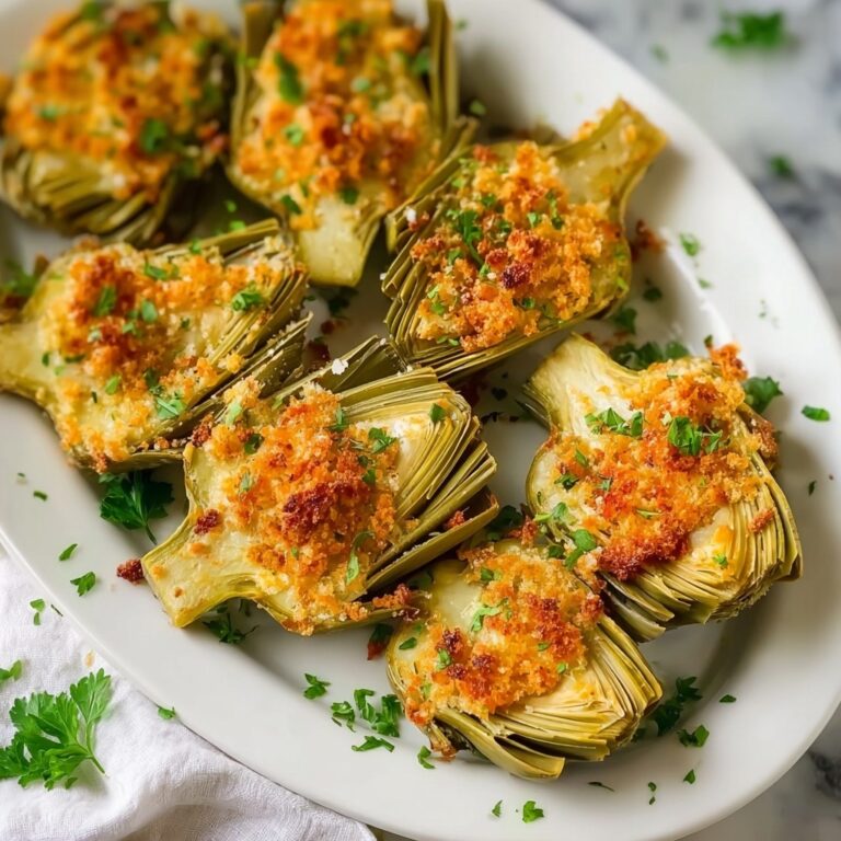 Crispy Parmesan Artichoke Hearts Recipe