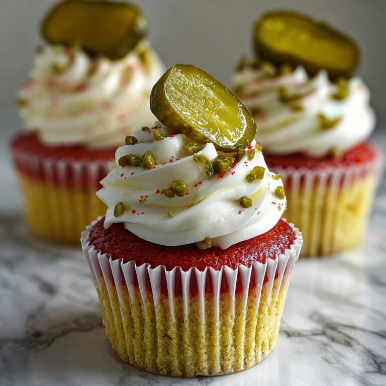 Pickle Cupcakes Recipe