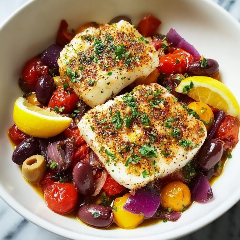 Mediterranean Baked Fish Recipe