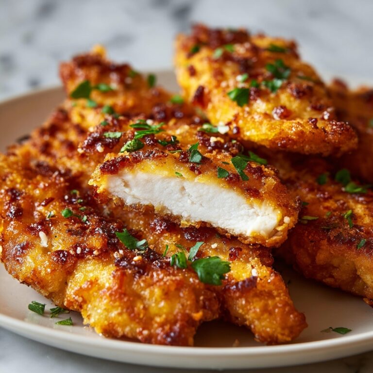 Garlic Parmesan Chicken Tenders Recipe
