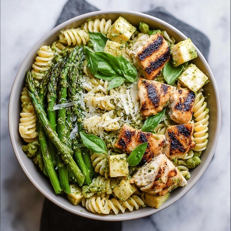 Grilled Chicken Asparagus Pasta Recipe