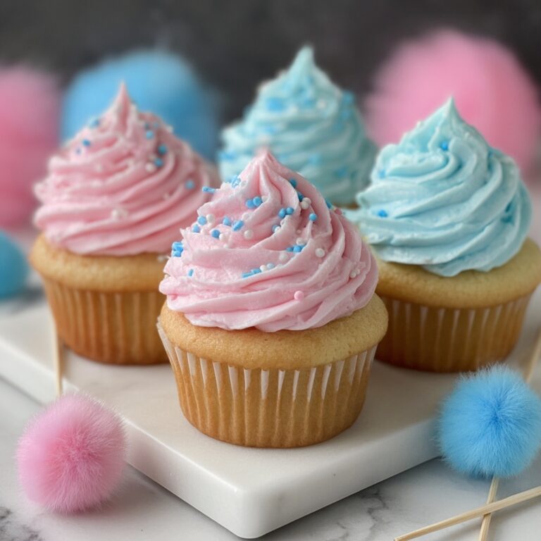 Cotton Candy Cupcakes Recipe