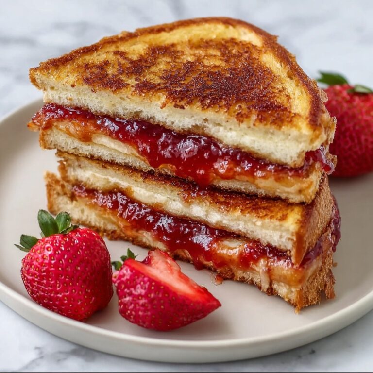 Peanut Butter Jelly Stuffed French Toast Recipe