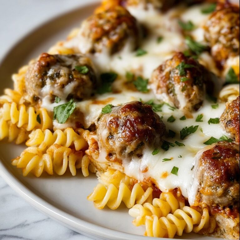 Dump and Bake Meatball Casserole Recipe