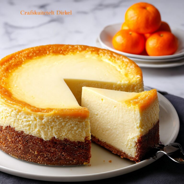 Orange or Clementine Ricotta Cheesecake Recipe