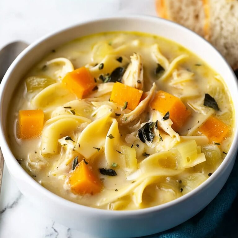 Cozy Turkey Noodle Soup for the Ultimate Comfort Meal Recipe