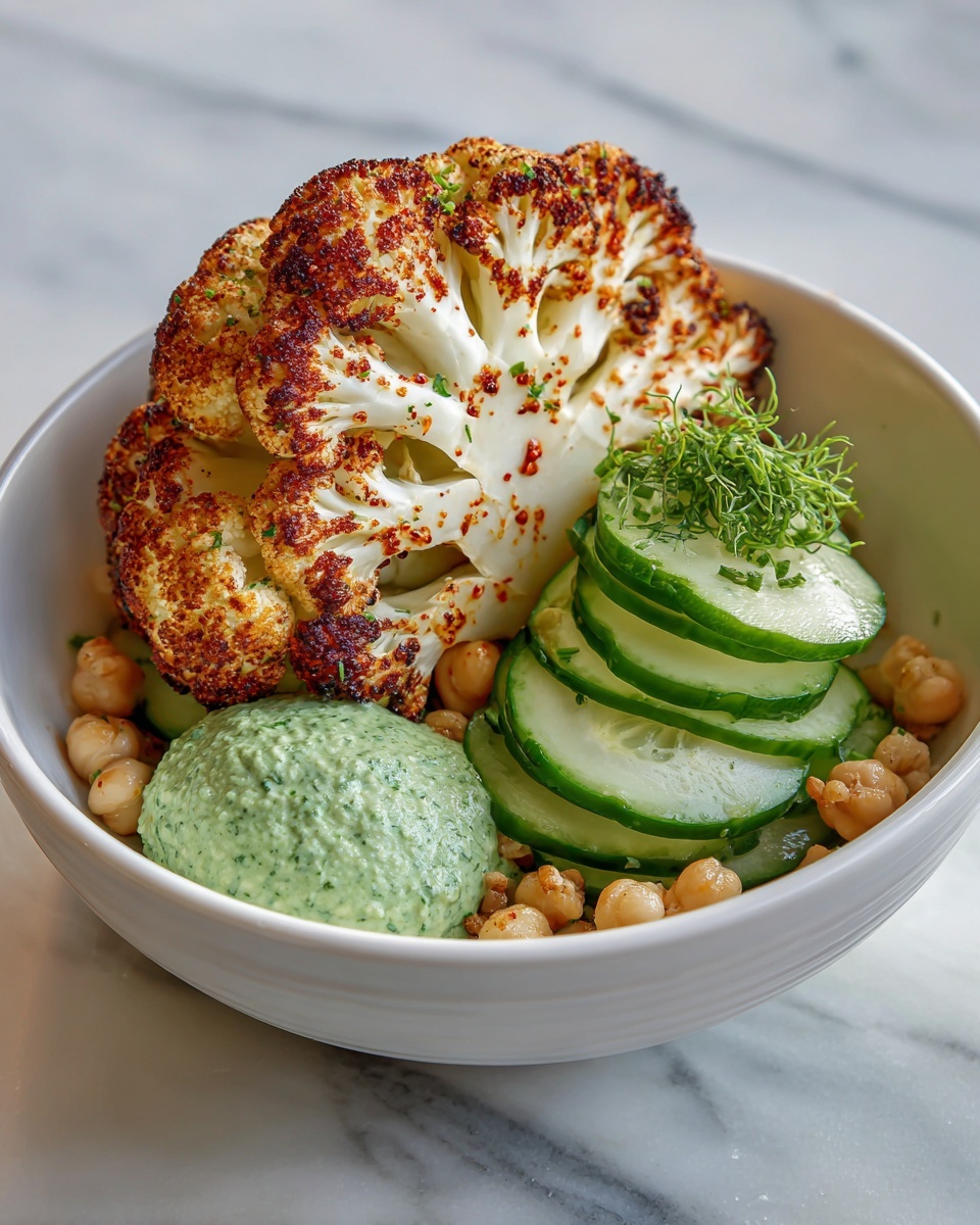 Cauliflower Shawarma Bowls: A Flavor-Packed Vegetarian Delight Recipe - Recipe Image