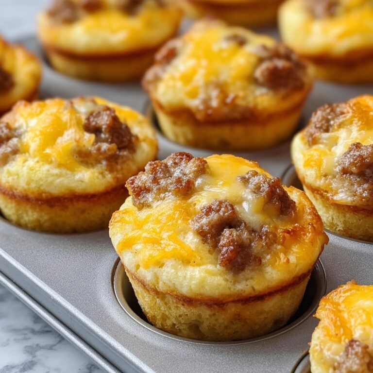 High-Protein Pancake Sausage Mini Muffins for Busy Mornings Recipe