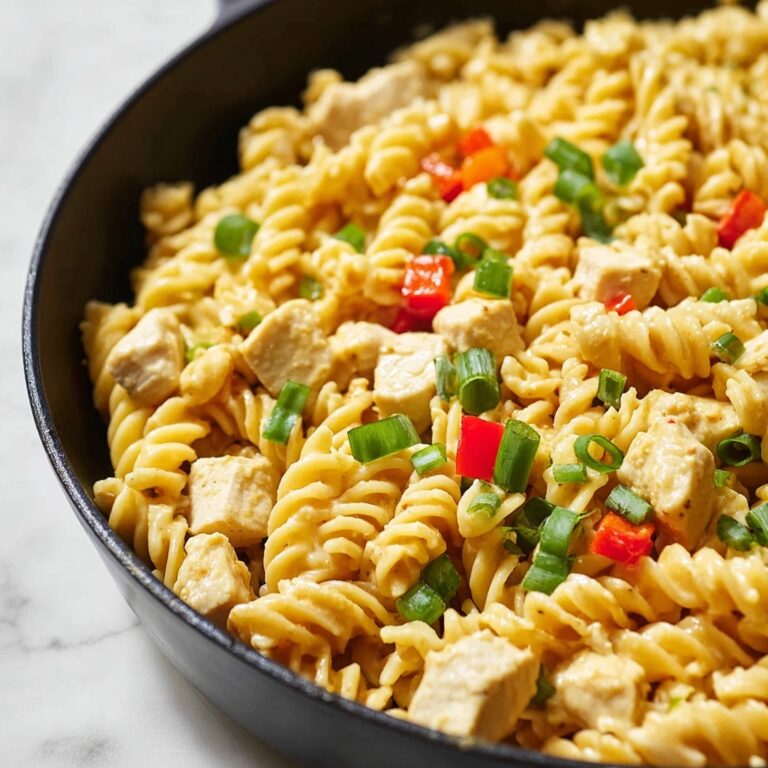 Creamy Chicken Fajita Pasta Recipe