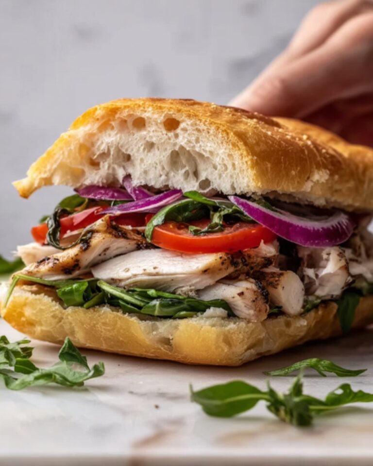 Ultimate Focaccia Sandwich with Roast Chicken and Herb Salad Recipe