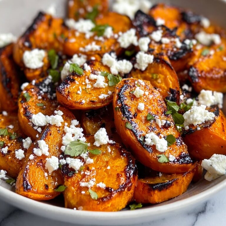 Honey Feta Roasted Sweet Potato Rounds Recipe