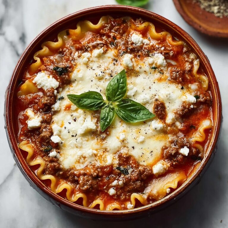 Hearty Lasagna Soup Recipe