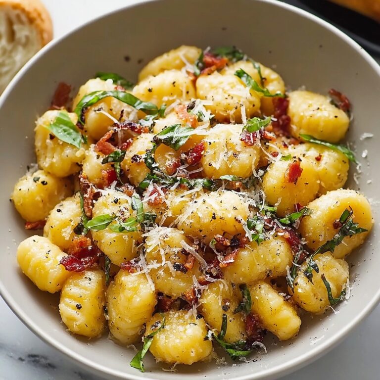 Gnocchi Carbonara Recipe