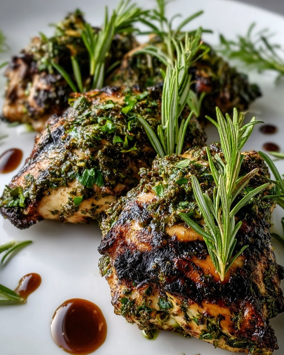 Grilled Herb-Infused Balsamic Chicken Recipe - Recipe Image