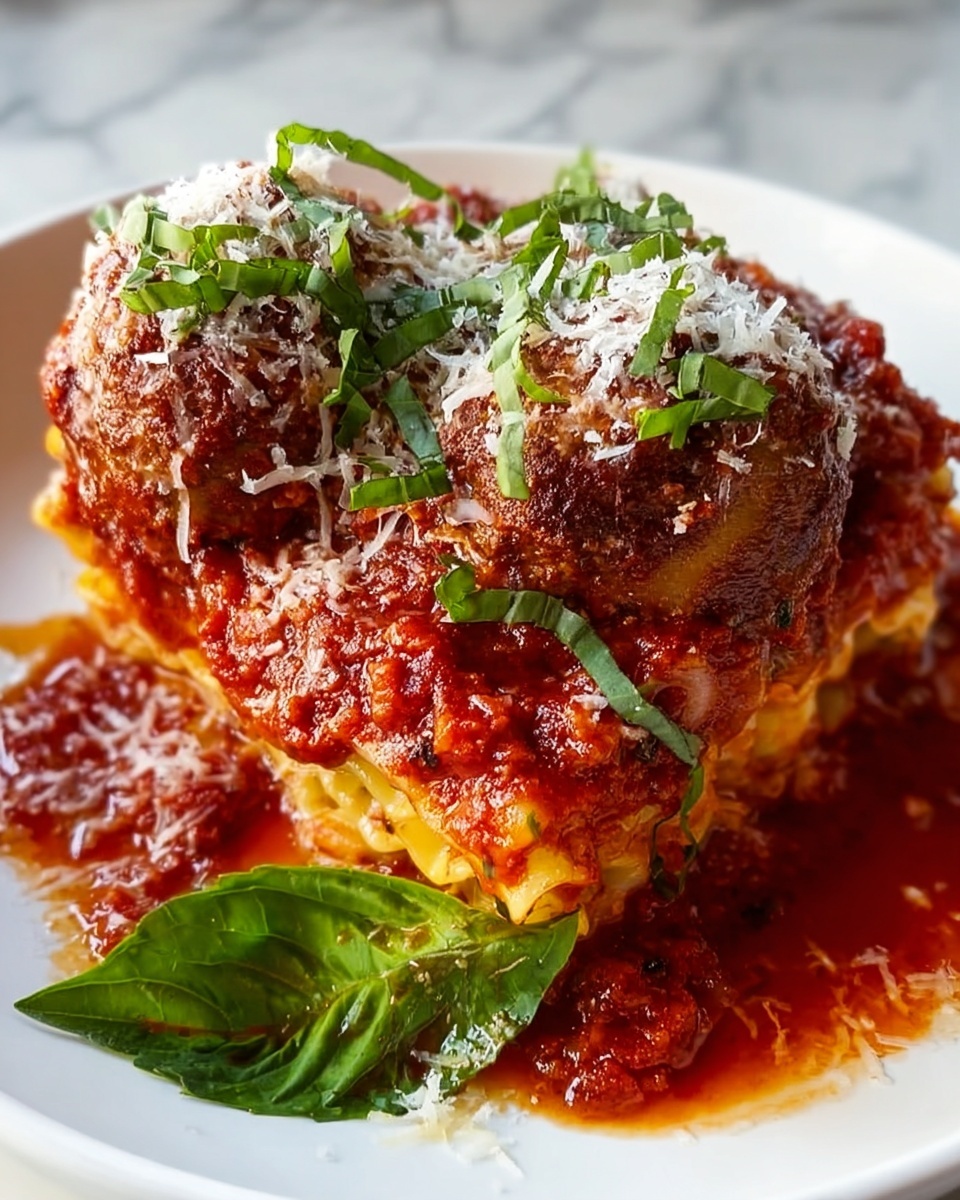 Instant Pot Dump and Go Meatball Lasagna Recipe - Recipe Image