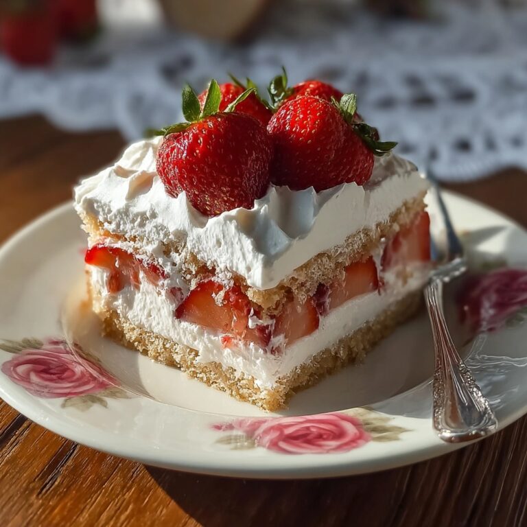 Strawberry Cream Cheese Icebox Cake Recipe
