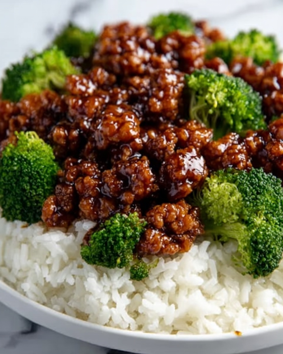 Honey Garlic Ground Beef and Broccoli Stir-Fry Recipe - Recipe Image