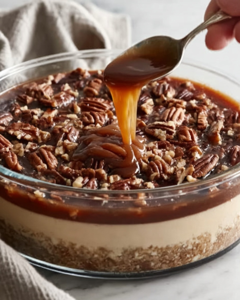Caramel Pecan Dump Cake Recipe - Recipe Image