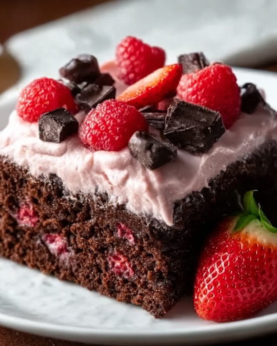 Chocolate Strawberry Bread Recipe - Recipe Image