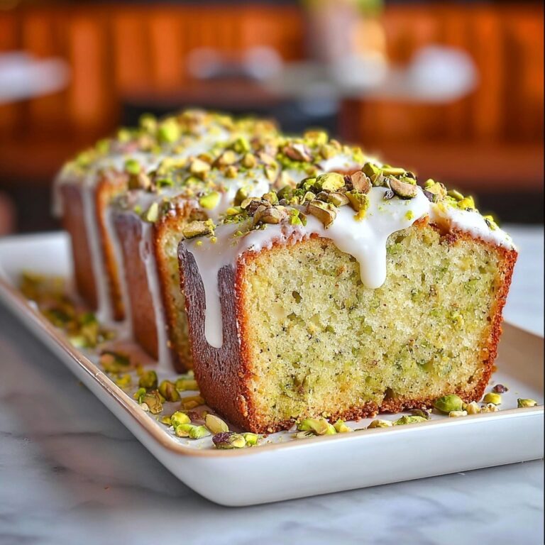 Pistachio Lemon Breakfast Bread Recipe