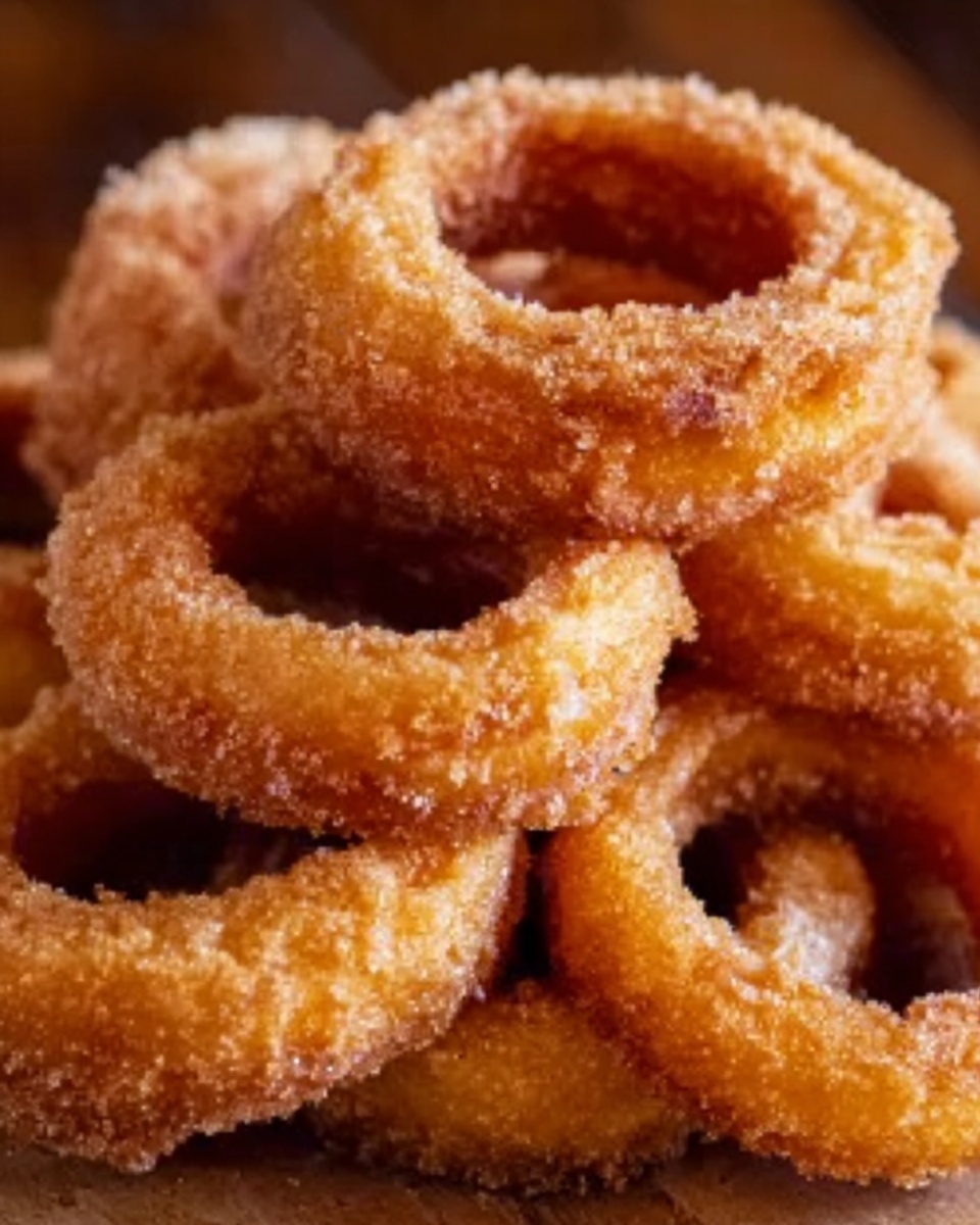 Fried Cinnamon Apple Rings Recipe - Recipe Image