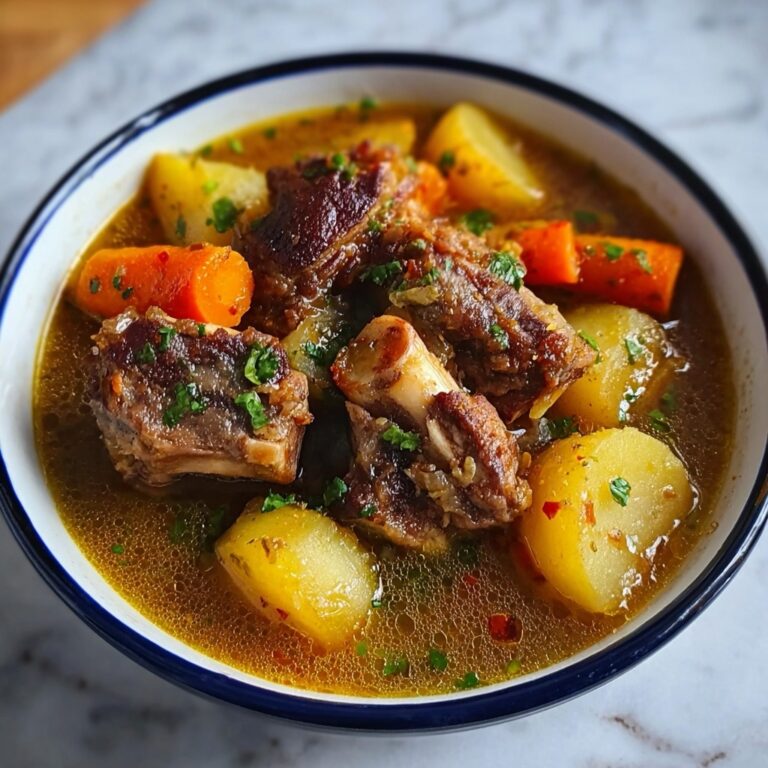 Apple Carrot Beef Rib Soup Recipe