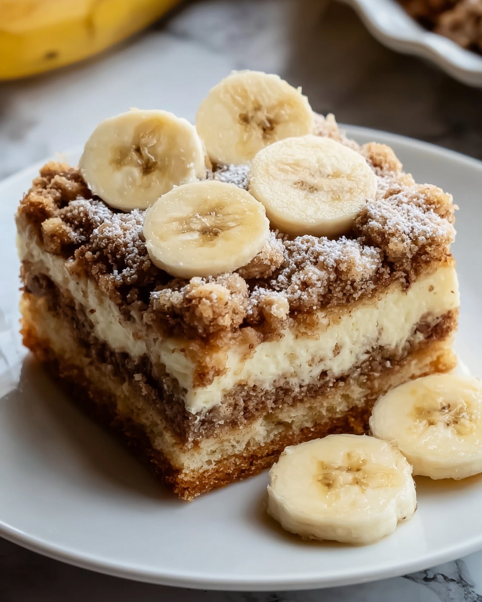 Banana Bread Coffee Cake Recipe - Recipe Image