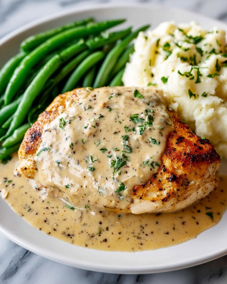 Creamy Herb Chicken Recipe - Recipe Image
