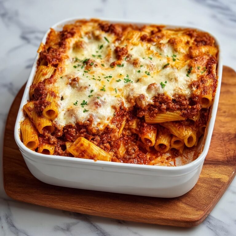 Greek Baked Pasta with Meat Sauce Recipe