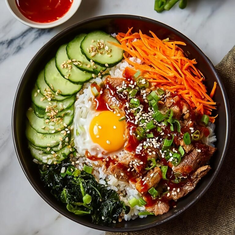 Korean Mixed Rice Bowl with Chili Paste Recipe