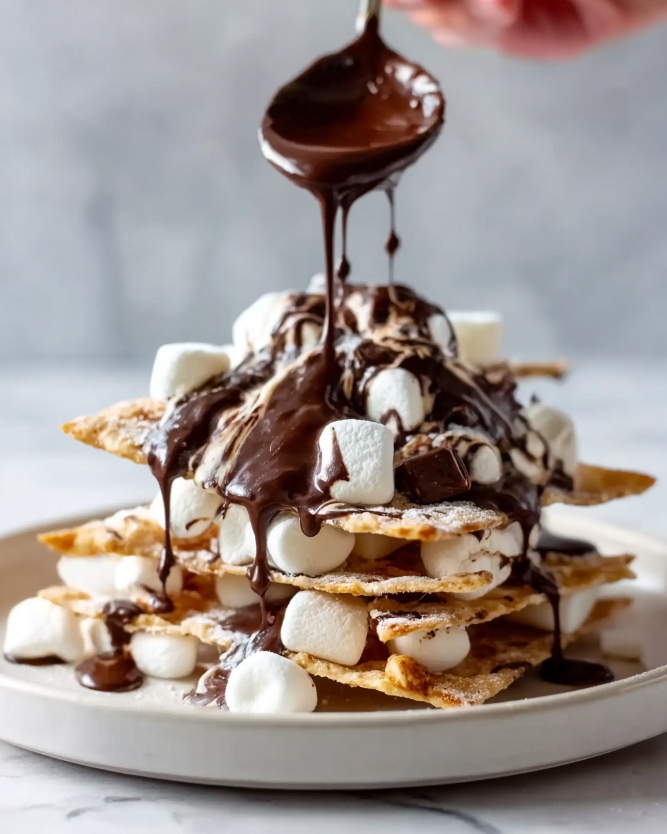 S’mores Nachos: A Fun and Irresistible Twist on a Classic Treat Recipe - Recipe Image