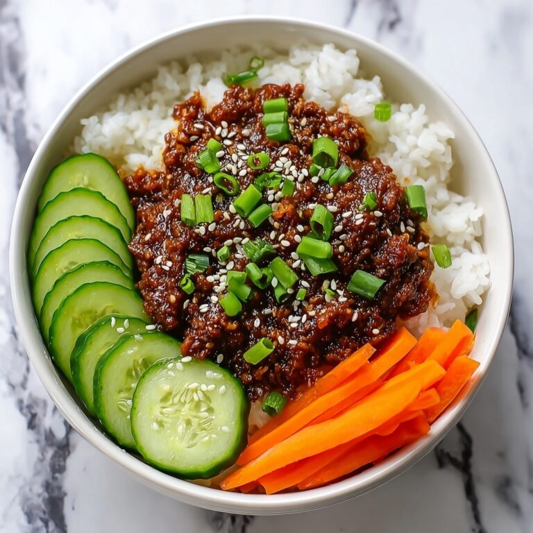 Easy Korean Ground Beef Bowls Recipe