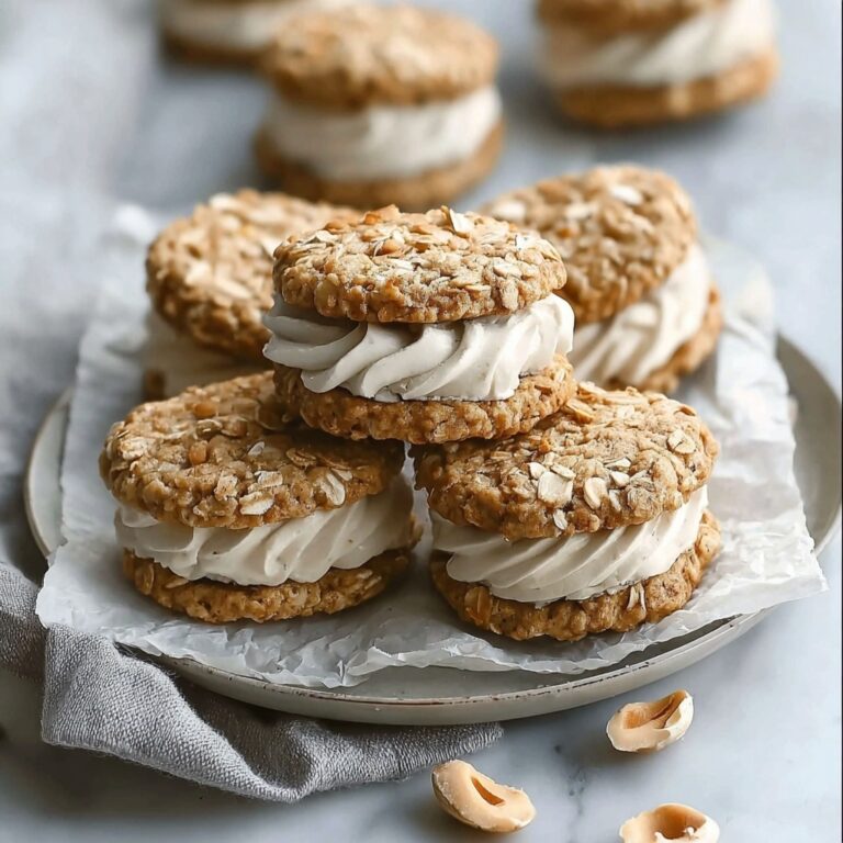 Oat Hazelnut YoYos: Delicious Biscuit Sandwiches for Tea-Time or Gifting Recipe
