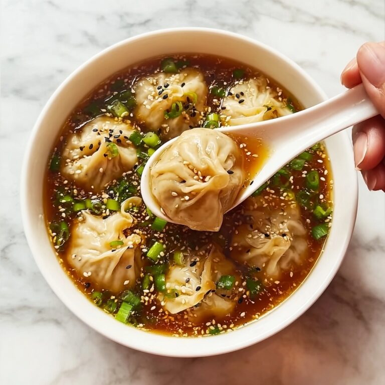 Instant Pot Spicy Dumpling Soup Recipe