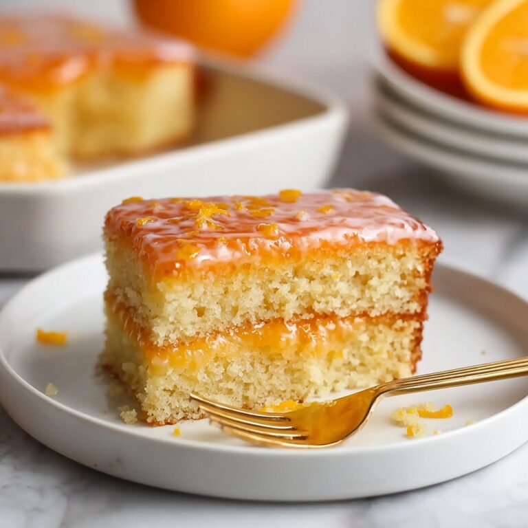Orange Jello Cake Recipe