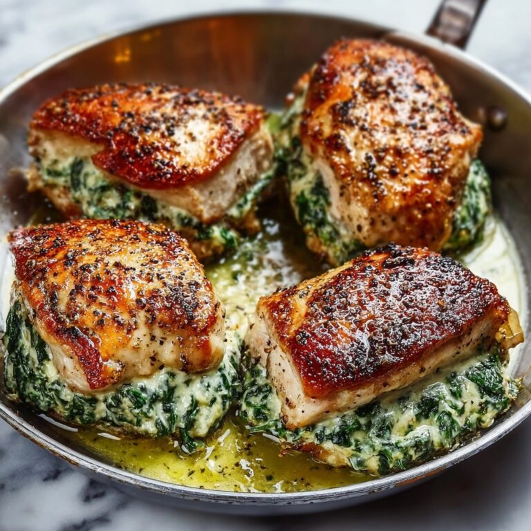 Spinach Artichoke Stuffed Chicken Breast Recipe