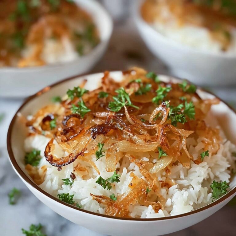 French Onion Soup Rice Recipe