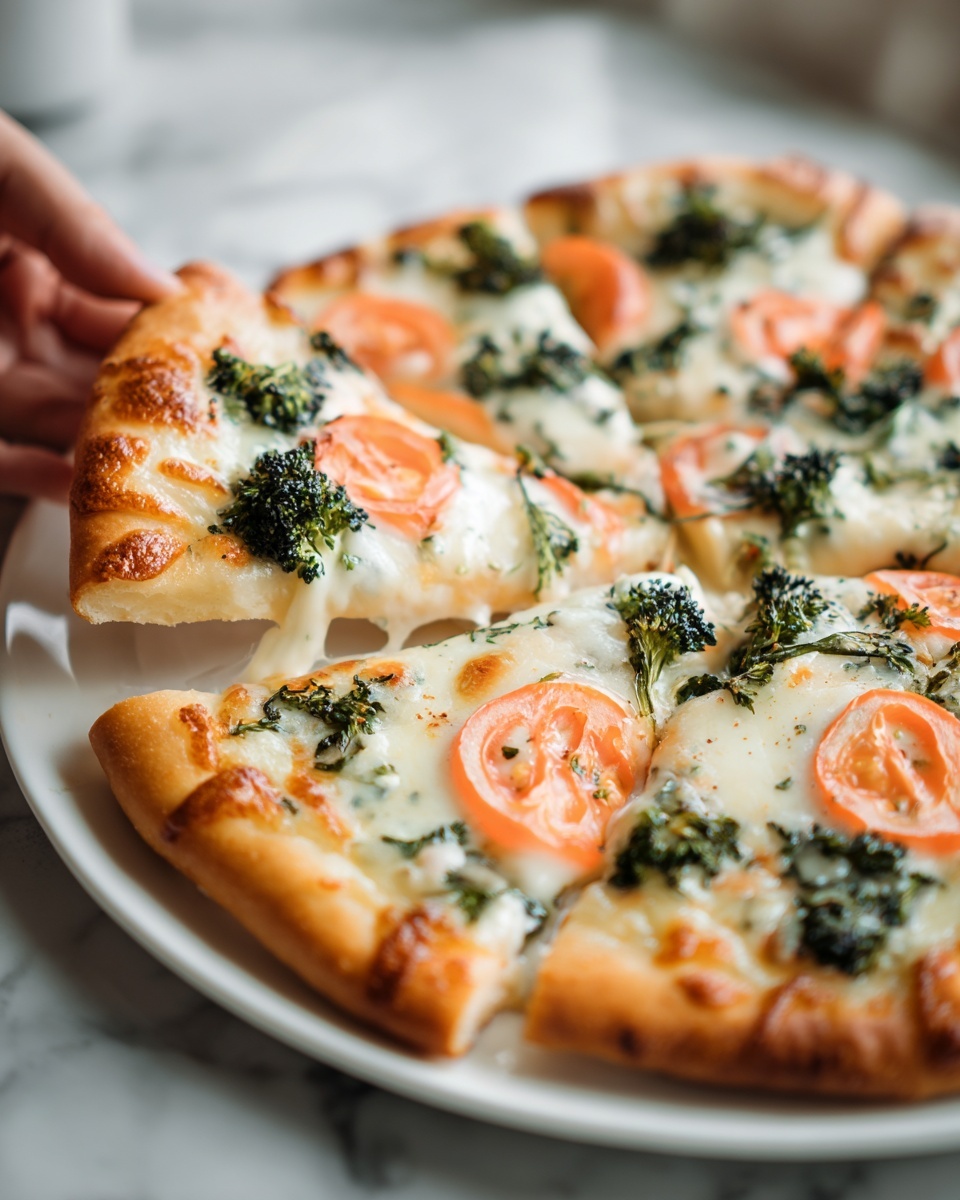 Veggie Ranch Crescent Pizza Recipe - Recipe Image