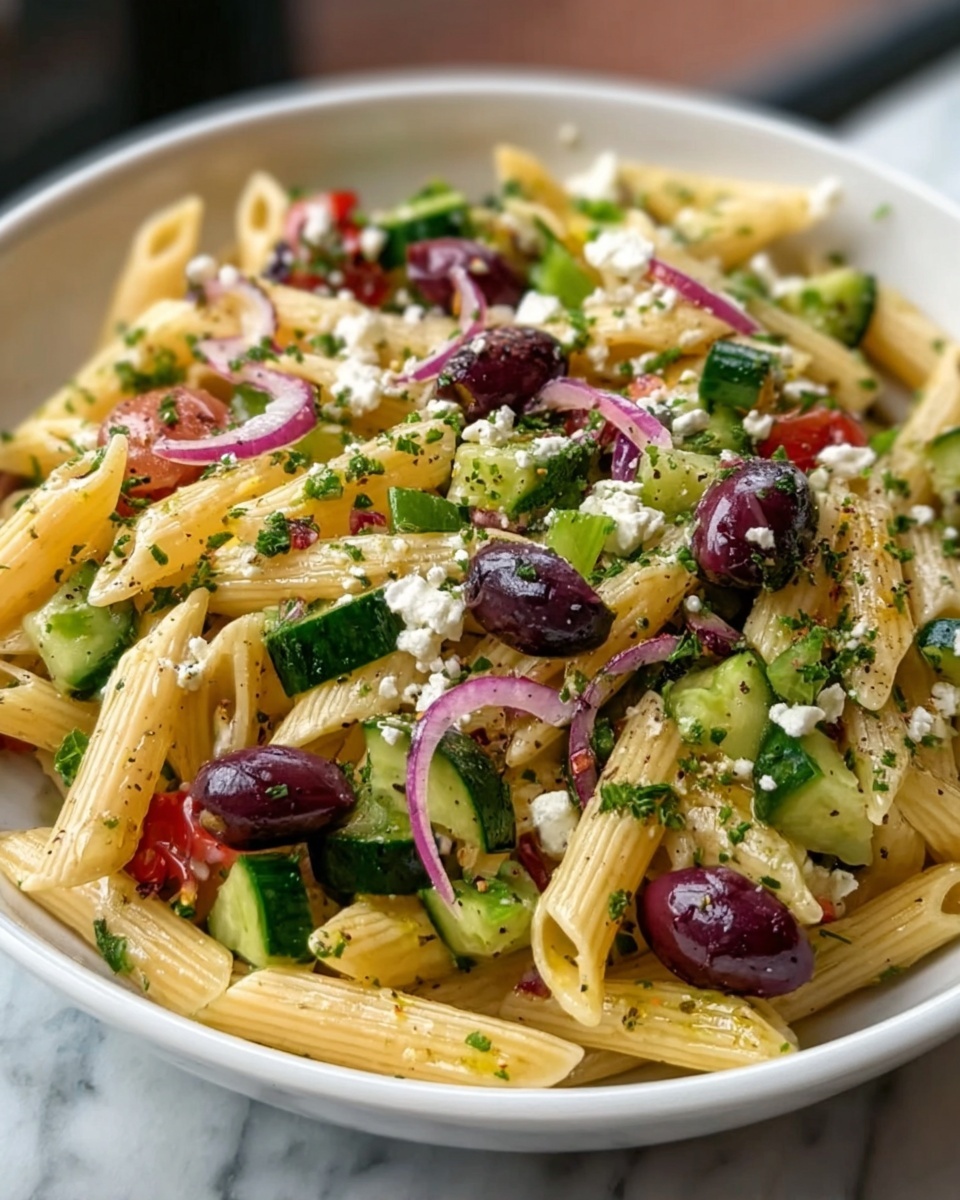 Mediterranean Pasta Salad Recipe - Recipe Image