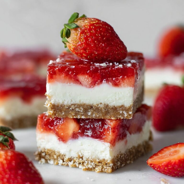 Gluten-Free Strawberry Cheesecake Bars Recipe