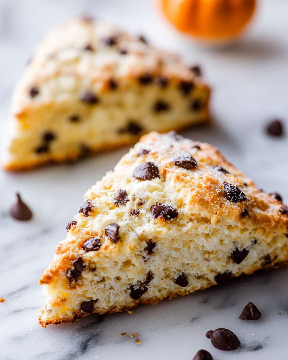 Pumpkin Chocolate Chip Scones Recipe - Recipe Image