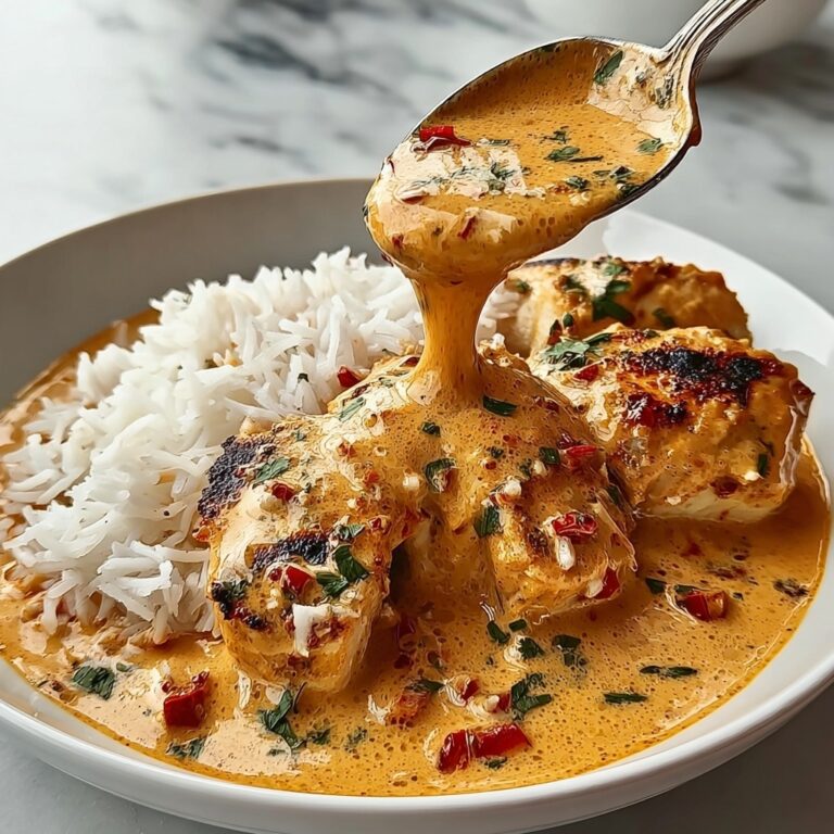Creamy Paprika Chicken with Tender Rice in a Velvety Sauce Recipe
