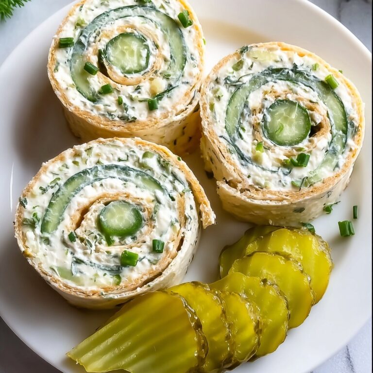 Pickle Dip Pinwheels: 4 Irresistible Creamy Bites Recipe